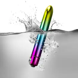 Rocks-Off Prism Metallic Rainbow Precision Vibrating Device 10 Modes
