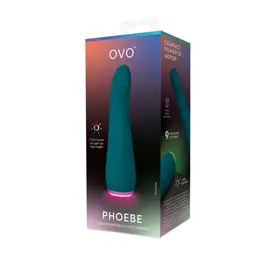 OVO Phoebe Vibrating Massager 9 Modes USB Rechargeable Silicone Pink