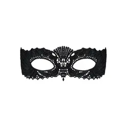 Obsessive A700 Decorative Lace Mask Black Adjustable One Size