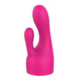 Nalone Pebble Silicone Wand Attachment Pink 11.5cm Flexible Design