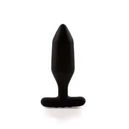 Je Joue Onyx Intimate Plug with Remote Control, Weighted Silicone, Black