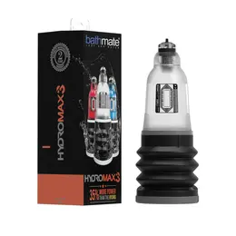 Bathmate HydroMax3 Clear Compact Water-Powered System