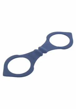 TABOOM Silicone Wrist Cuffs - Soft Flexible Restraint System Black