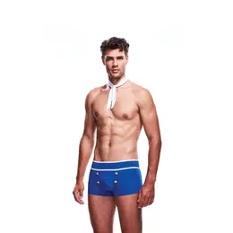 Envy 2-Piece Sailor Salute Costume Set L/XL - Nautical Theme, White & Blue