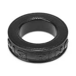 Oxballs Pig-Ring Platinum Silicone Black Intimate Ring 3.5cm