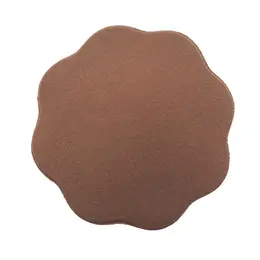 Bye Bra Fabric Nipple Covers Brown One-Size - Reusable & Water Resistant