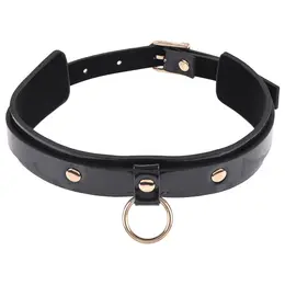 Sportsheets Orbit Day Collar Rainbow Faux Leather Adjustable 13.75-20.75in