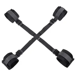 Sportsheets Sex & Mischief Adjustable Hog Tie Restraint System Black