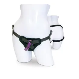 Sportsheets S&M Adjustable Strap-On System with Silicone Element, Black