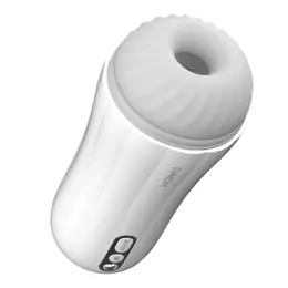 SVAKOM Robin White Automatic Stimulation Unit with LED Display