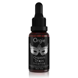 Orgie Orgasm Drops Intense Red Apple 30ml Kissable Intimate Gel