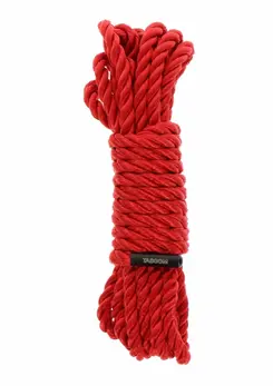 TABOOM Bondage Rope 5 Meter 7mm - Soft Skin-Friendly Restraint Cord