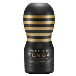 Tenga Premium Original Vacuum Cup Strong - Enhanced Suction System, Black