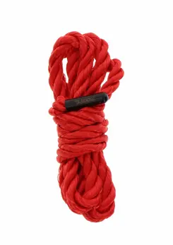 TABOOM Bondage Rope 1.5m 7mm Soft Skin-Friendly Black