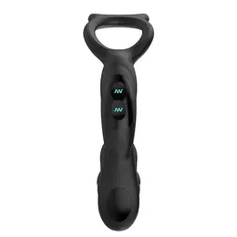Nexus Simul8 Silicone Dual-Action Intimate System, Rechargeable, Black