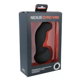 Nexus Gyro Vibe Dual Motor Silicone Intimate Massager, USB, Waterproof