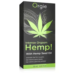 Orgie Hemp! Intense Sensation Gel with Hemp Seed Oil 15ml
