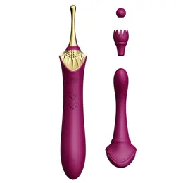 ZALO Bess Velvet Purple - Compact Intimate Wellness Device, 10 Modes
