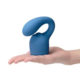 Le Wand Petite Glider Silicone Attachment Weighted Purple 9.7cm