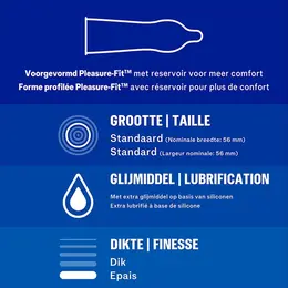 Durex Originals Extra Safe 3-Pack - Enhanced Strength Latex Barrier
