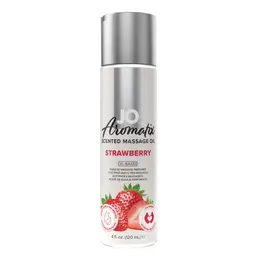 System JO Aromatix Massage Oil Strawberry 120ml - Vegan Formula