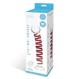 Glas Mr. Swirly Glass Intimate Device 25.5 cm Spiral Shaft