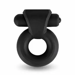 Velv'Or Rooster Travis Silicone Vibrating Ring - Black, Adjustable, Waterproof