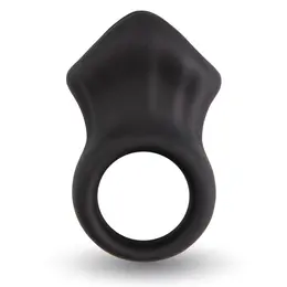 Velv'Or Rooster Ivar Silicone Anatomical Ring - Black, One Size