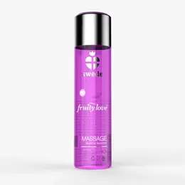 Swede Fruity Love Massage Lotion Sweet Raspberry Rhubarb 120ml Vegan