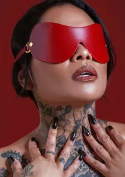 Taboom Avantgarde Blindfold Premium Adjustable Black Mask