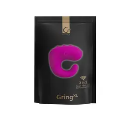 Gvibe Gring XL Sweet Raspberry Finger Device & Remote, Waterproof, Silicone