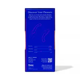 Dame Products Arc Berry - Curved Silicone Stimulation Device, Rechargeable