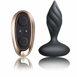 Rocks-Off Petite Sensations Desire Black - Remote Control Plug, Silicone