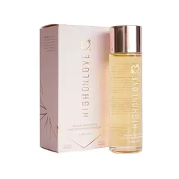 HighOnLove Massage Oil Lychee Martini 120ml - Nourishing Hemp Blend