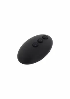 Taboom Puppy Play Wiggle Tail Silicone Remote-Controlled Black M