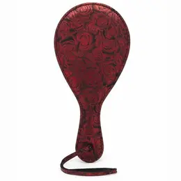 Fifty Shades of Grey Sweet Anticipation Dual-Sided Paddle, Black & Red