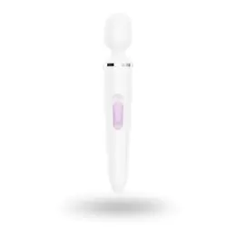 Satisfyer Wand-er Woman White XXL Massager 50 Modes Waterproof