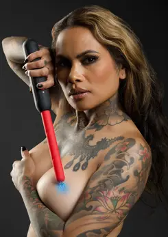TABOOM Prick Stick Electro Shock Wand USB Rechargeable Black
