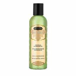 Kama Sutra Naturals Massage Oil Vanilla Sandalwood 59ml - Gentle Formula
