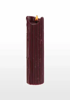 TABOOM BDSM Drip Candle Set 2 pcs - Black & Burgundy, Low-Temperature