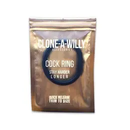 Clone-A-Willy Intimate Support Ring Adjustable Silicone Clear