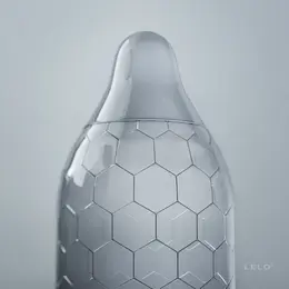LELO HEX Original 36-Pack Condoms - Hexagonal Structure, Standard Size