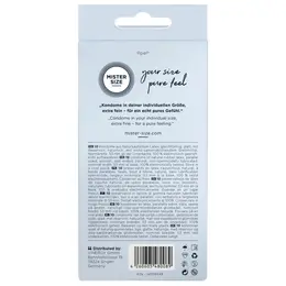 Mister Size 53 mm Condoms 10-Pack - Tailored Comfort & Secure Fit