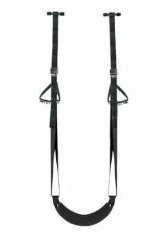 TABOOM No.1 Door Swing Adjustable Velvet Seat 150kg Black