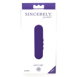 Sportsheets Sincerely Unity Vibe Intimate Device Purple Silicone