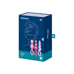 Satisfyer Booty Call Plugs Set Multicolor - Flexible Silicone Trio
