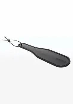 TABOOM Hard and Soft Touch Paddle Vegan Leather Black 32cm