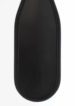 TABOOM Hard and Soft Touch Paddle Vegan Leather Black 32cm