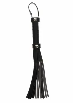 TABOOM Small Whip Vegan Leather Black Compact Design 32cm