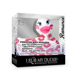 Big Teaze Toys I Rub My Duckie 2.0 Romance White-Pink Body Massager